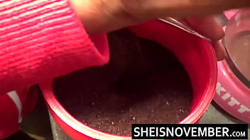 Preview 1 of Pau Vermelho - HD Sheisnovember Screaming Loud From Rough Hardcore Anal Sex Getting Drilled From Behind Hard Inside Her Pink Shaved Pussy Doggystyle,  Thick Ebony Hips Squeezed With Her Big Ass Bouncing By Msnovember