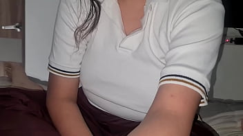 Preview 1 of Mia Khalifa Xnxx School - Hot student taking personal lessons at her teacher ́s room