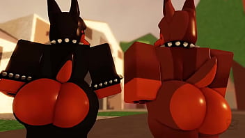 Preview 1 of Girl Bursts Into Orgasam - Furry Roblox Porn Compilation - Intestify - Yiff PMV