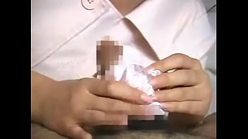 Preview 3 of Ross Maman - Japanese Sexy Nurse pantyjob [upload king J10022]