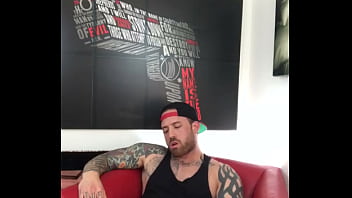 Preview 3 of James Deen Forced Cry - Jordan Levine Jerking on Couch