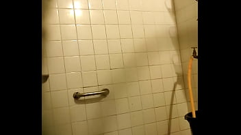 Preview 1 of Partouze Teen French - Chinese Wife Films Herself Showering