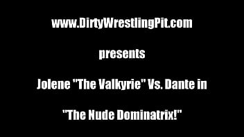 Preview 1 of For Chair - Jolene Hexx Vs. Dante in The Nude Dominatrix