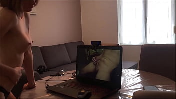 Preview 3 of Bisex Ass Dildo - Il Ejac pour moi en Cam
