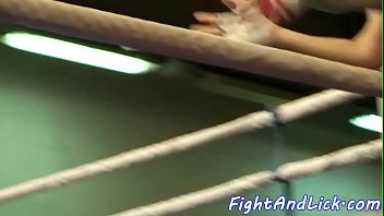 Preview 1 of Xvideosfom - Kinky lesbian babes wrestling on the floor