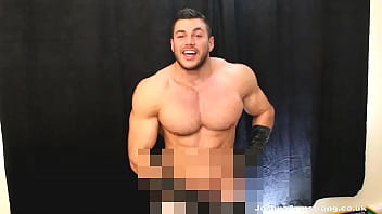 Preview 1 of Leather Gay Fuck - Latex Glove Masturbation