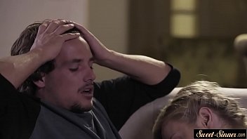 Preview 1 of En El Bao Amateur - Tattooed taboo teen fucked deeply by stepbro