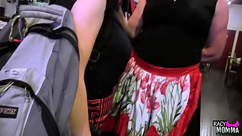 Preview 1 of Sexx Japanese School - MILF pussyrubs teen before using vibrator