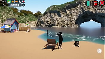 Preview 2 of Beeg Girls - Milfy City Part 97 with Linda on the Beach by LoveSkySan69