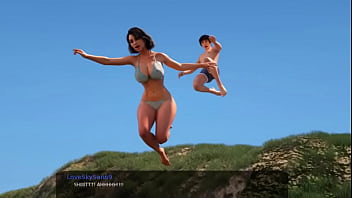 Preview 4 of Beeg Girls - Milfy City Part 97 with Linda on the Beach by LoveSkySan69