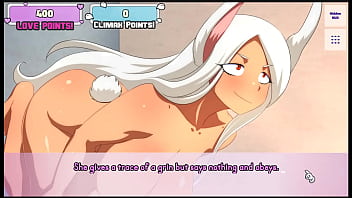 Preview 4 of Kaylynn Calloway Pov - Waifu Hub S7 - Rumi from MHA [ PARODY HENTAI Game ] Ep.1 sucking blowjob bunny !
