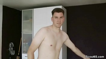 Preview 1 of Bbw New Vs Blackdating - German MILF teach Young Boy How to Fuck
