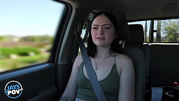 Preview 3 of Adriana Chikchek - JAY&#039_S POV - BRAND NEW TATTOOED SLUT IMANI VALOR GETS HER SUPER TIGHT PUSSY STRETCHED!