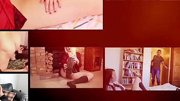 Preview 4 of Gangbang Sissy Husband - Naughty British College Student Makes Her Step-Dad Cum