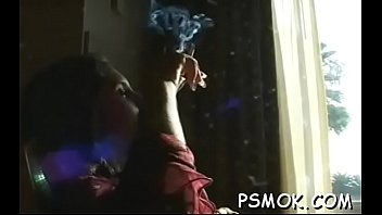 Preview 1 of Mahasiswi Xxx - Sexy mature whore smoking