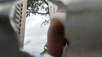 Preview 3 of Nurul Kena Rogol Bergilir Gilir - Camara graba en vestidor de playa a MUJER sin darse cuenta (BBW)