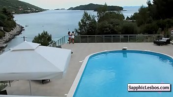 Preview 1 of Stefanie Knight Porn - Sapphic Erotica Sexy Lesbian Teens Kissing Tender 10