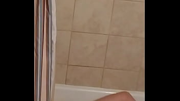 Preview 3 of Outerdoor Sex - Spying on MILF enjoying a dildo in the bath.