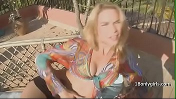 Preview 1 of Jodie Enpxxx - Sexy blonde fucked in the sun