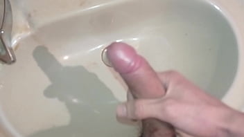 Preview 2 of Xxx Video Sanelon - Hombre Con Gran Polla Masturb&aacute_ndose Hasta Llenarse De Semen