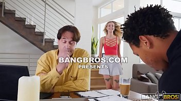 Preview 1 of Gay Issac Jones - BANGBROS - Haley Reed Takes a Big Black Cock Behind Her &rsquo_s Back