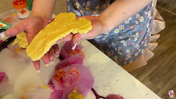 Preview 3 of Torning Nicer - She wanted to COOK,  but she got a COCK In her Pussy and Ate Cookie With CUM - Sex In Kitchen