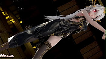 Preview 2 of Mather Son Sex Massage D - 古风动漫 MMD 弱音 纯舞 裸舞（3D成人动漫）