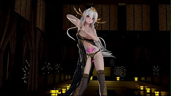 Preview 3 of Mather Son Sex Massage D - 古风动漫 MMD 弱音 纯舞 裸舞（3D成人动漫）