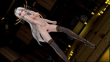 Preview 4 of Mather Son Sex Massage D - 古风动漫 MMD 弱音 纯舞 裸舞（3D成人动漫）