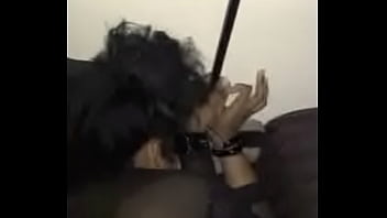 Preview 1 of Transvestite Porm - Taking dick doggy,  cuffed,  with my thumb in her ass,  hair on fleek-a-leek