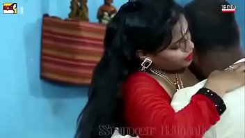 Preview 3 of Sragam Smu - Hot sex video of bhabhi in Red saree wi - YouTube.MP4
