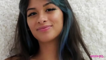 Preview 2 of Taml Xx Video - Sexy Brunette Teen is horny and ready for cum