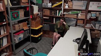 Preview 1 of Six Xxx Son Mother Video - Teen thief caught stealing and fucked by a mall cop