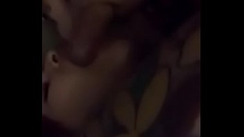 Preview 2 of Milk Tits Car - Latina sucking bigdick and playing with pussy