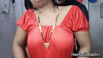 Preview 1 of Brezzershd Com - Indian Desi Hot Sexy Aishwarya Bhabhi ki geeli chut ki doggy style me khade khade choda. Indian Desi Hindi Hot BF Video.