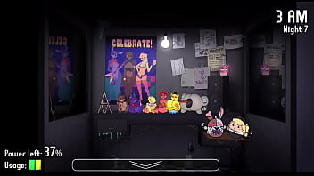Preview 3 of Hair Pulling Shemale - Five Nights At Fuzzboobs| 4/20 Without Foxy Stalling!