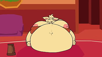 Preview 2 of Viedo Porno - Fox Weight Gain (Dawmino Draws)