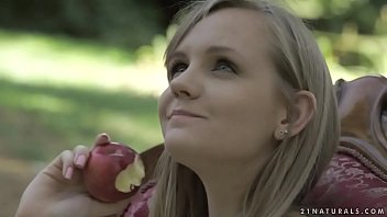 Preview 1 of Melissa Lauren Gm - Lucette Nice enjoys deep anal sex outdoors