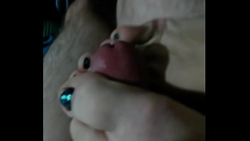 Preview 3 of Pritty Beby - Footjob With Green Toenail Polish and Cum