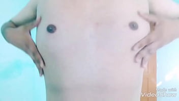 Preview 3 of Lacting Public - Hot Sexy Shemale Indian boobs boy dancing