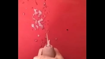 Preview 4 of Spanish Redhead Amateur - Big splash from young dick