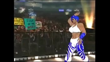 Preview 1 of Girlfriend Strip Perky - tamika vs zack ryder