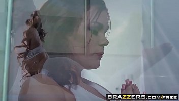 Preview 1 of Black Big Cook Xxnx Video - Brazzers - Big Butts Like It Big - Kimber Woods and Jean Val Jean -  Yoga Freaks Episode Six