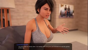 Preview 4 of Wife Take Multiple Facials - Milfy City Part 43 Lesbian Roleplay Cosplay by LoveSkySan69