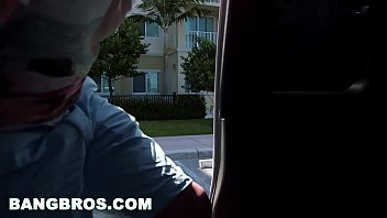 Preview 2 of Bf Xxx Bhojpuri Video 2017 - BANGBROS - Lisa Ann is a horny MILF with Big Tits on the BangBus