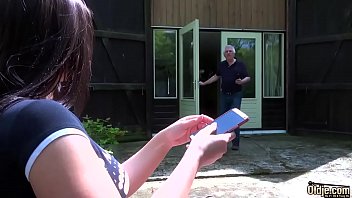 Preview 1 of Anal Exam Enema Mom - Beautiful Girl Likes to have sex with older men and feel their dick inside
