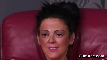 Preview 4 of Were Romans Gay - Wicked beauty gets cum shot on her face gulping all the jism