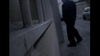 Preview 1 of Punic Maria - Amateur mates pissing in the street and then quick blowjob