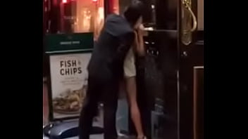 Preview 2 of Sucking Fucking Pk - Fucking next to a bar