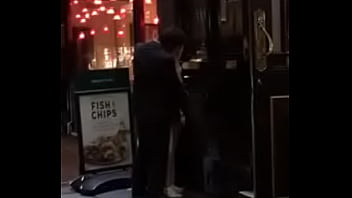 Preview 1 of Sucking Fucking Pk - Fucking next to a bar
